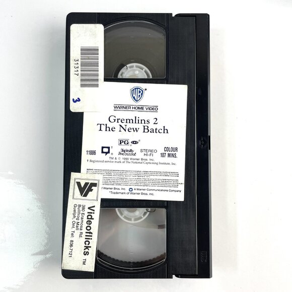 Gremlins 2 The New Batch VHS Ex Rental In Hard Case - Former  Rental Collectable - Picture 11 of 16
